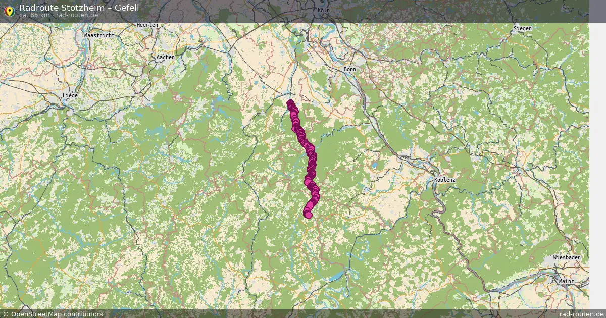 Radtour Stotzheim – Gefell