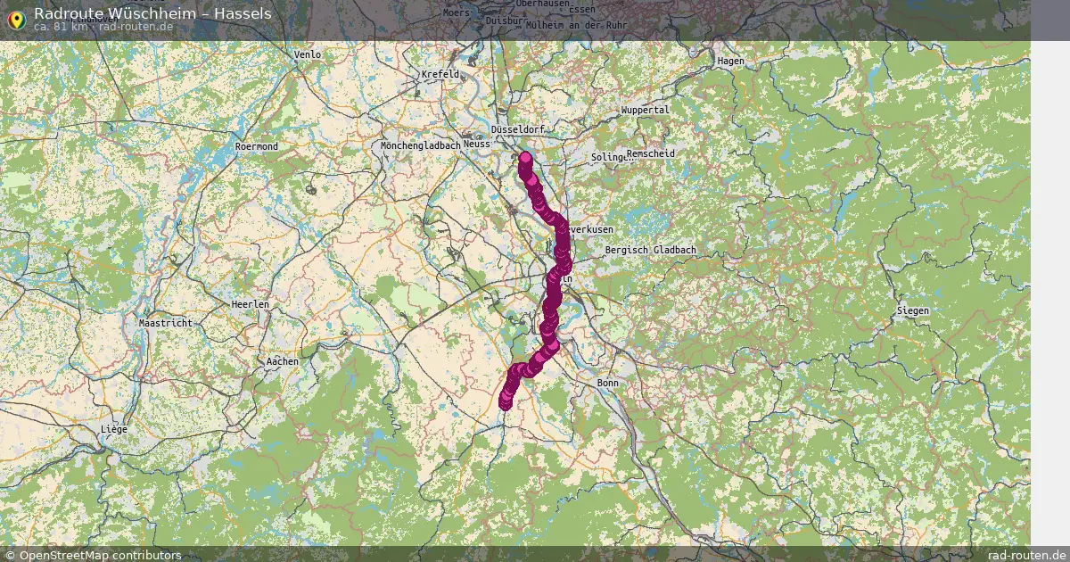 Radtour Wüschheim – Hassels