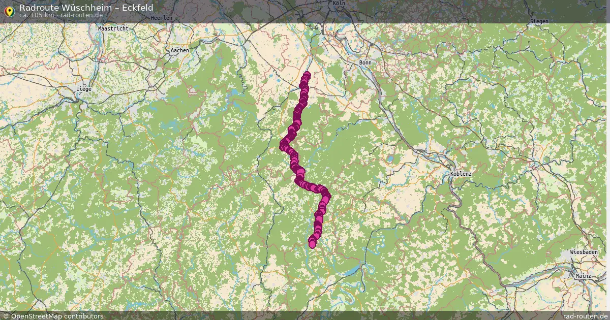 Radtour Wüschheim – Eckfeld
