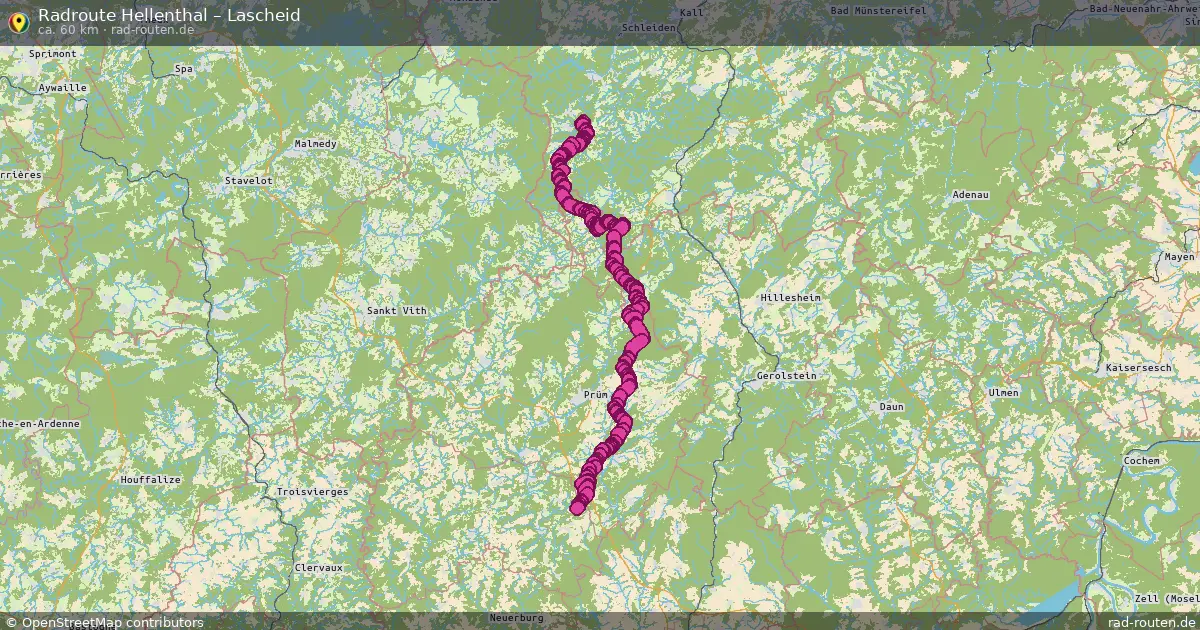 Radtour Hellenthal – Lascheid