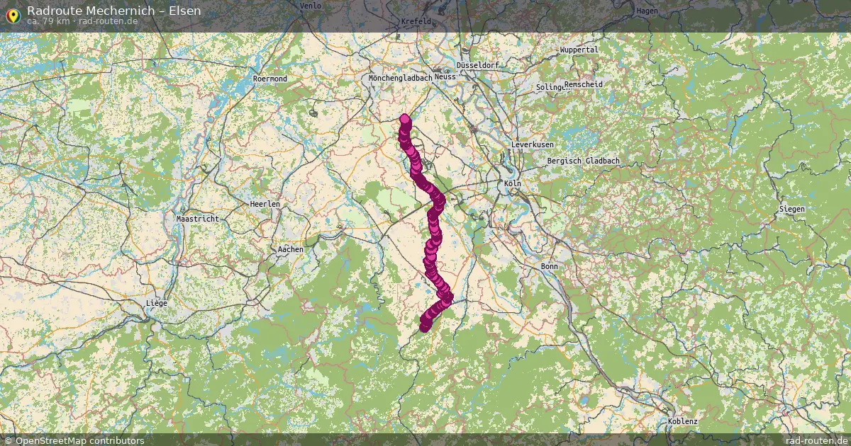 Radtour Mechernich – Elsen
