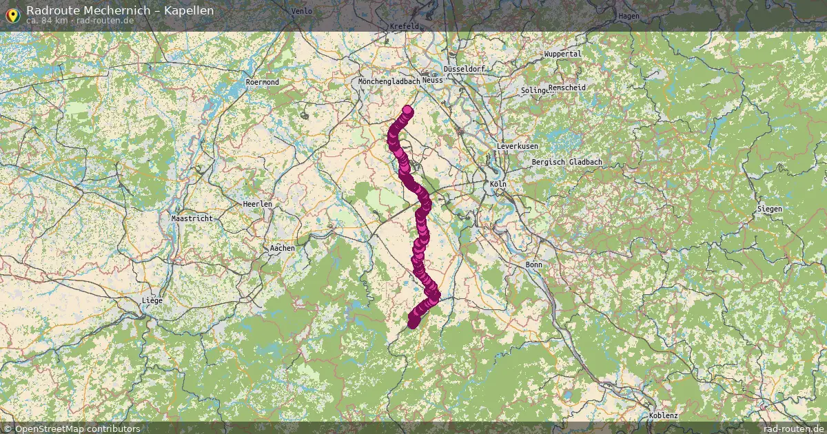 Radtour Mechernich – Kapellen