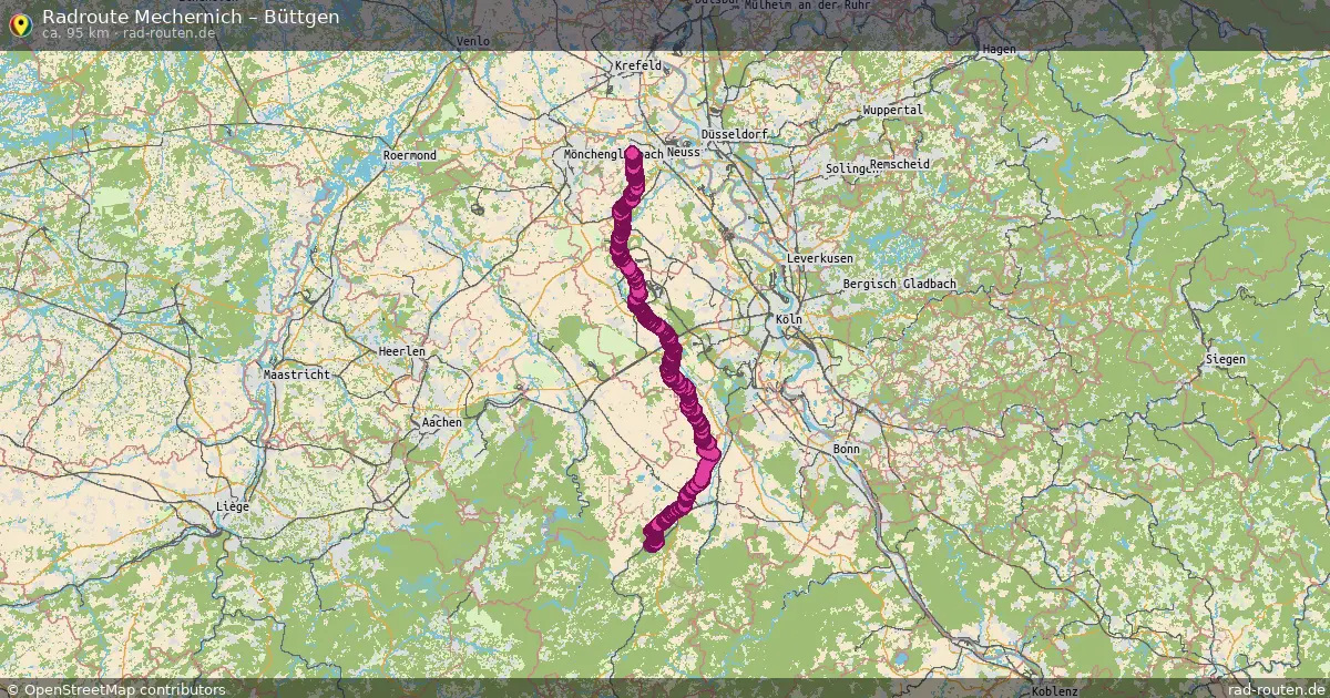 Radtour Mechernich – Büttgen