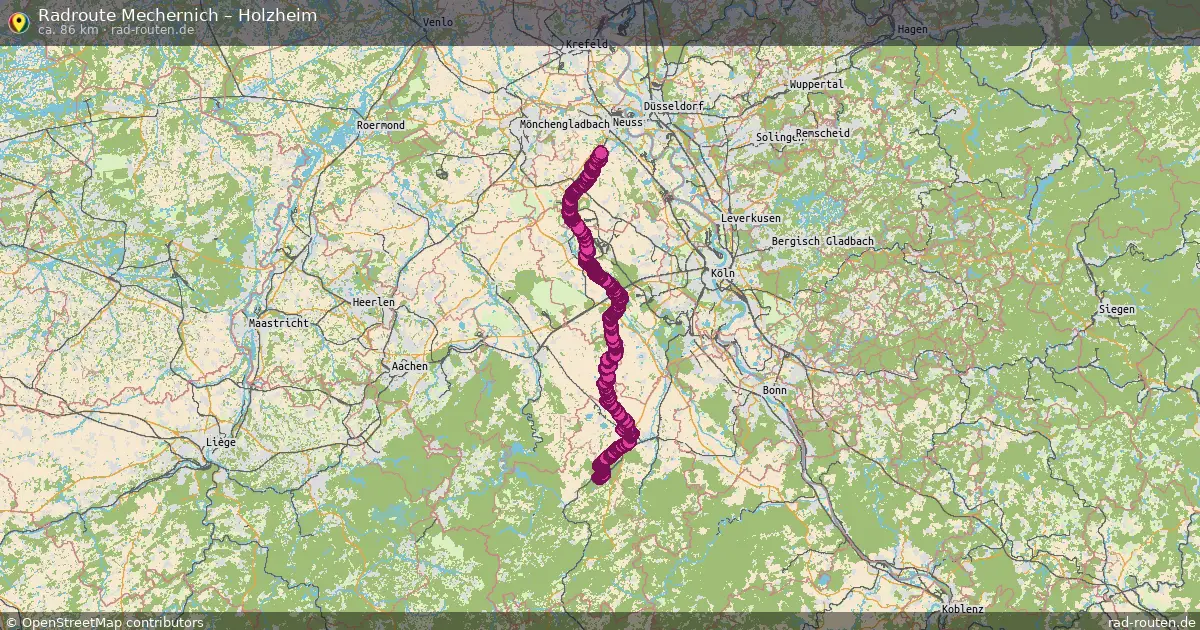 Radtour Mechernich – Holzheim