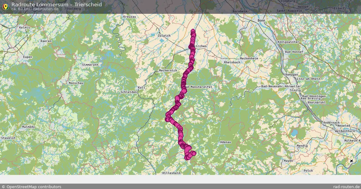 Radtour Lommersum – Trierscheid