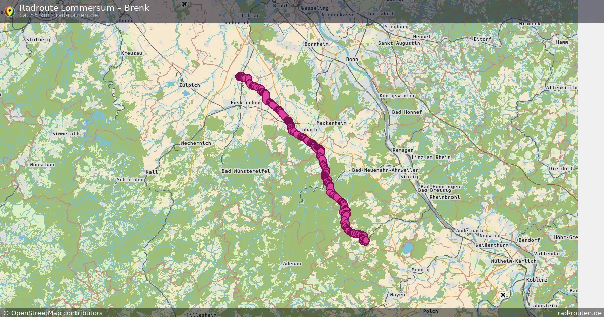 Radtour Lommersum – Brenk