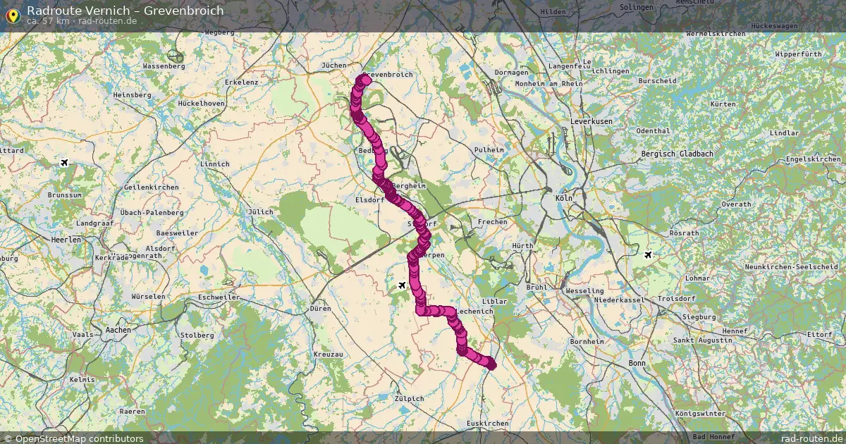 Radtour Vernich – Grevenbroich