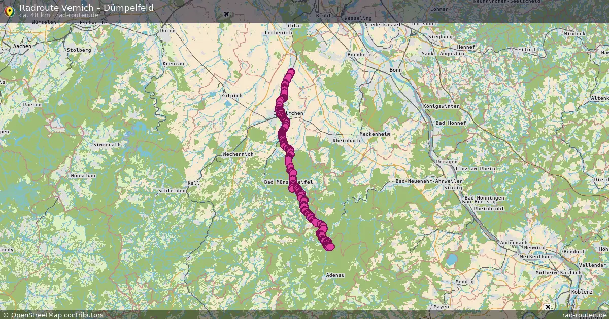 Radtour Vernich – Dümpelfeld