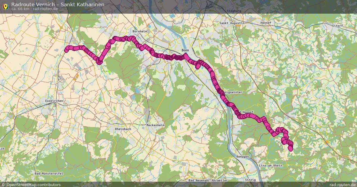 Radtour Vernich – Sankt Katharinen