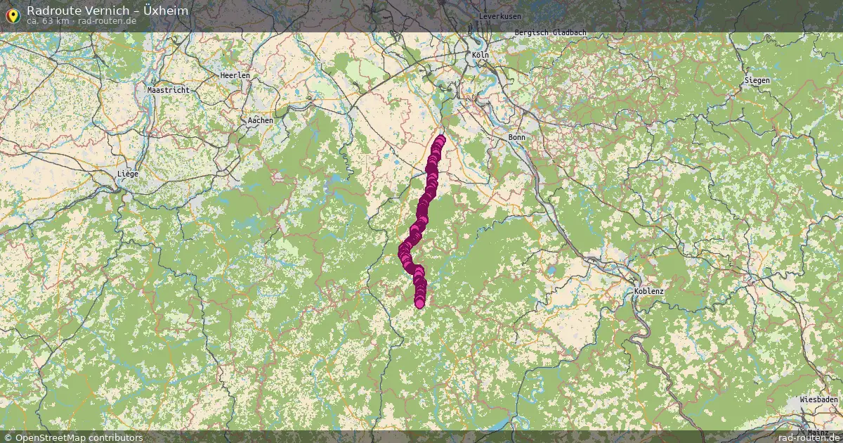 Radtour Vernich – Üxheim