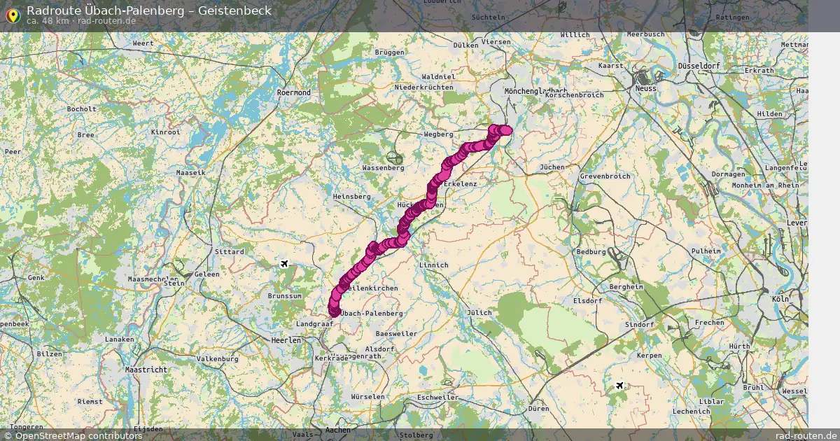 Radtour Übach-Palenberg – Geistenbeck