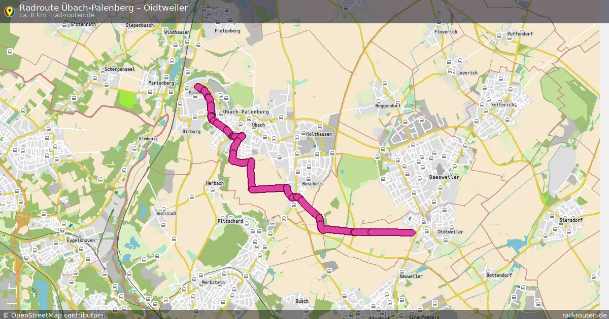 Radtour Übach-Palenberg – Oidtweiler