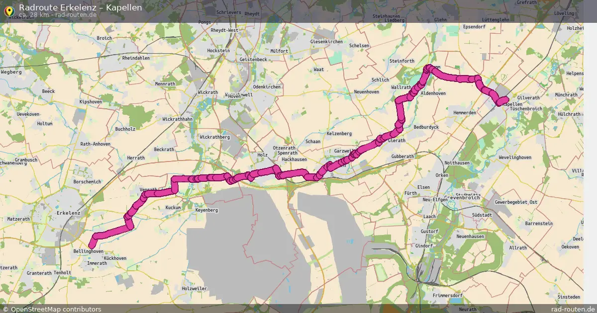 Radtour Erkelenz – Kapellen