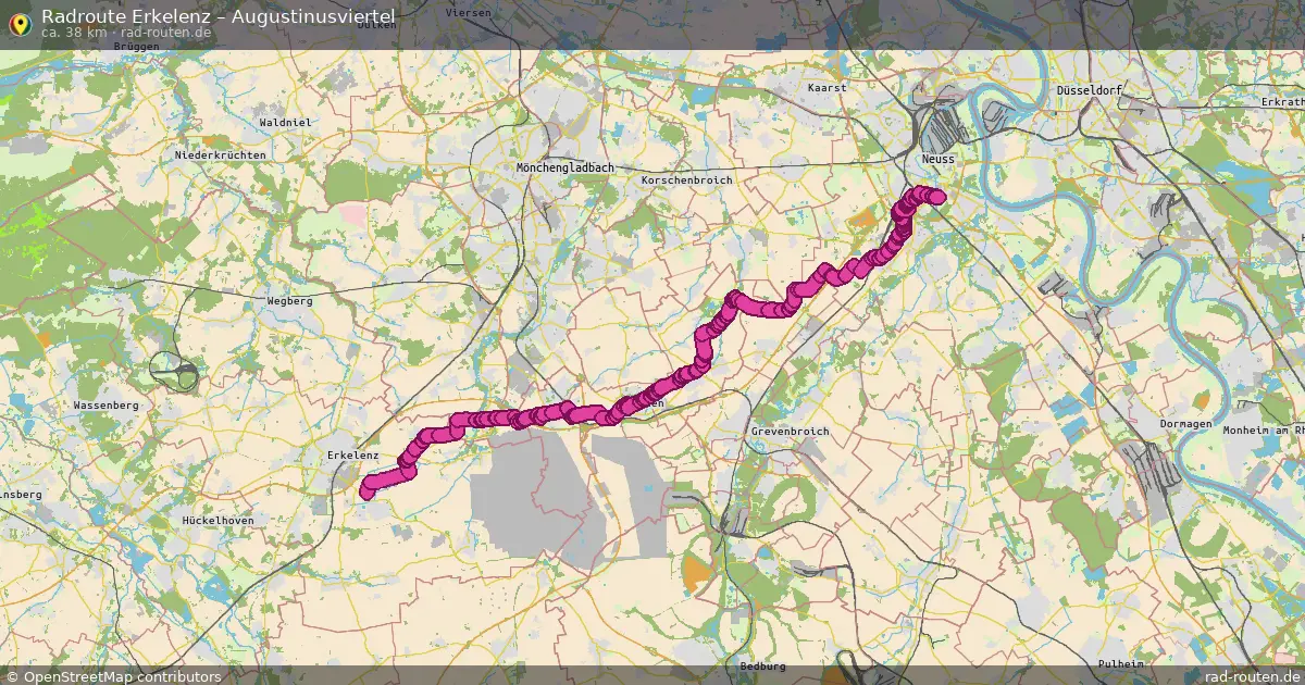 Radtour Erkelenz – Augustinusviertel