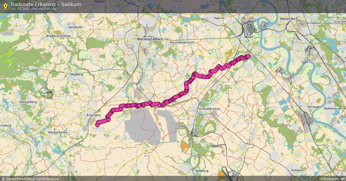 Radtour Erkelenz – Selikum