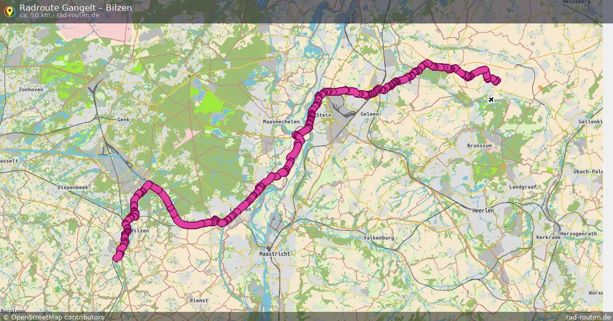 Radtour Gangelt – Bilzen