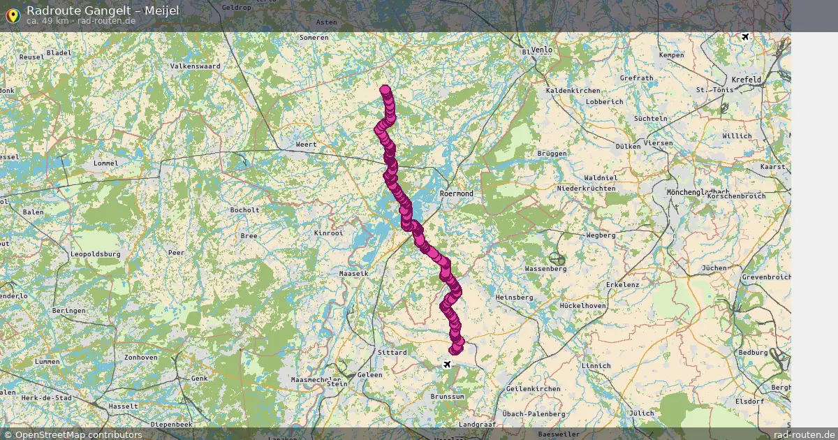 Radtour Gangelt – Meijel
