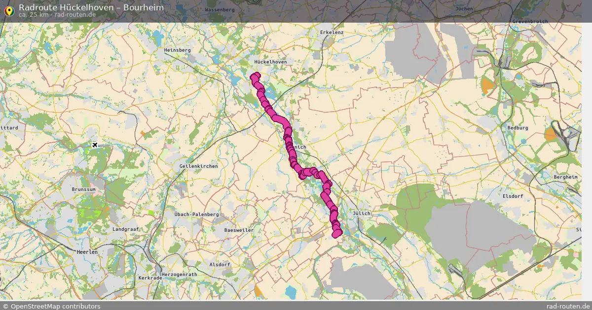 Radtour Hückelhoven – Bourheim