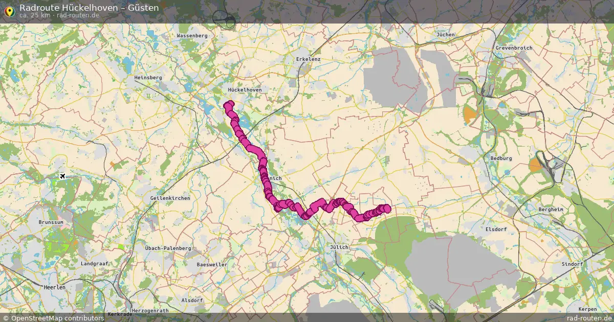 Radtour Hückelhoven – Güsten