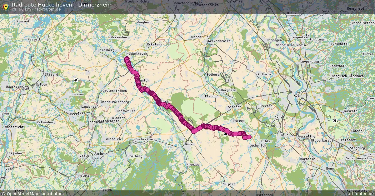 Radtour Hückelhoven – Dirmerzheim
