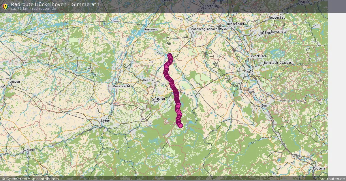 Radtour Hückelhoven – Simmerath