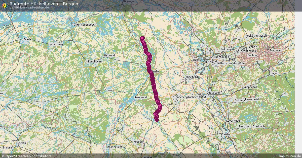 Radtour Hückelhoven – Bergen