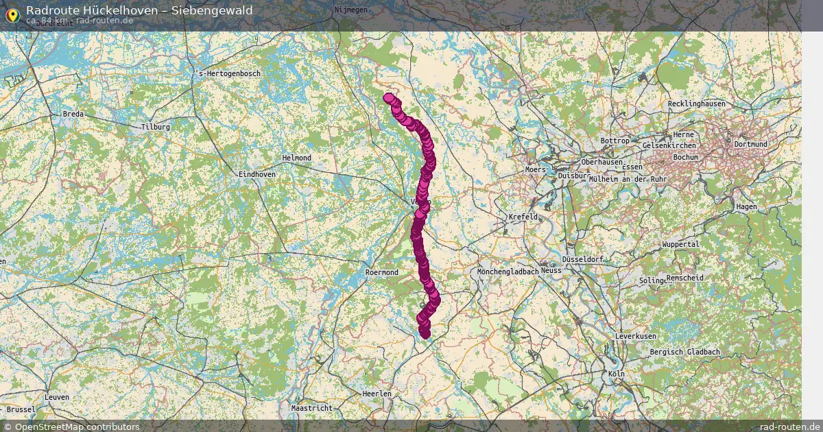 Radtour Hückelhoven – Siebengewald