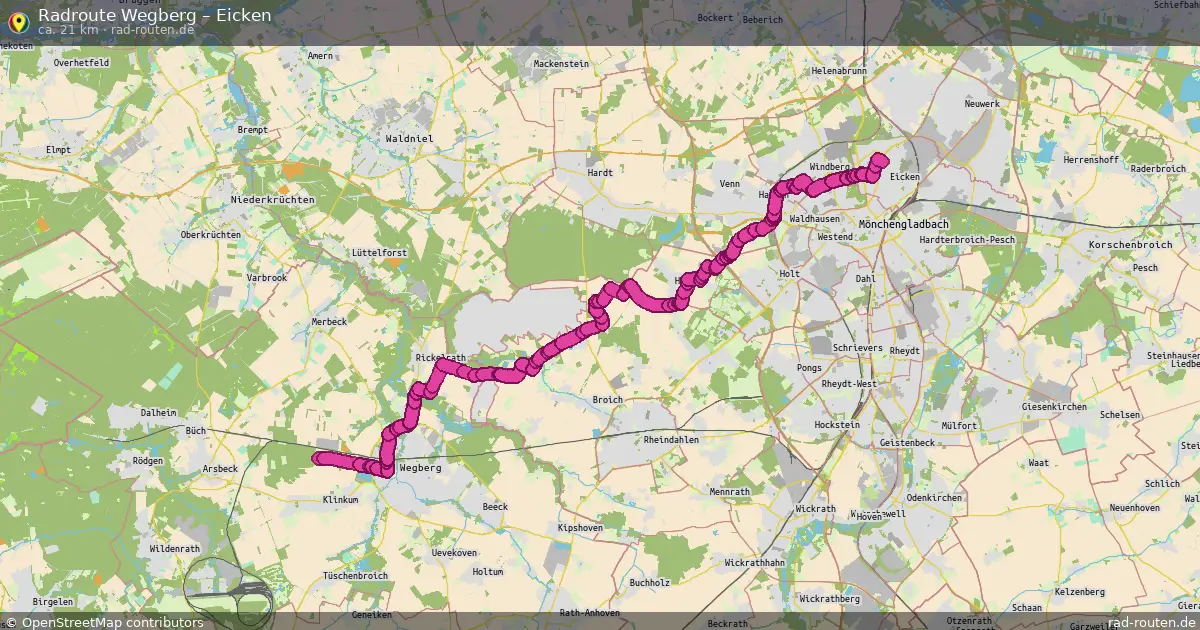Radtour Wegberg – Eicken