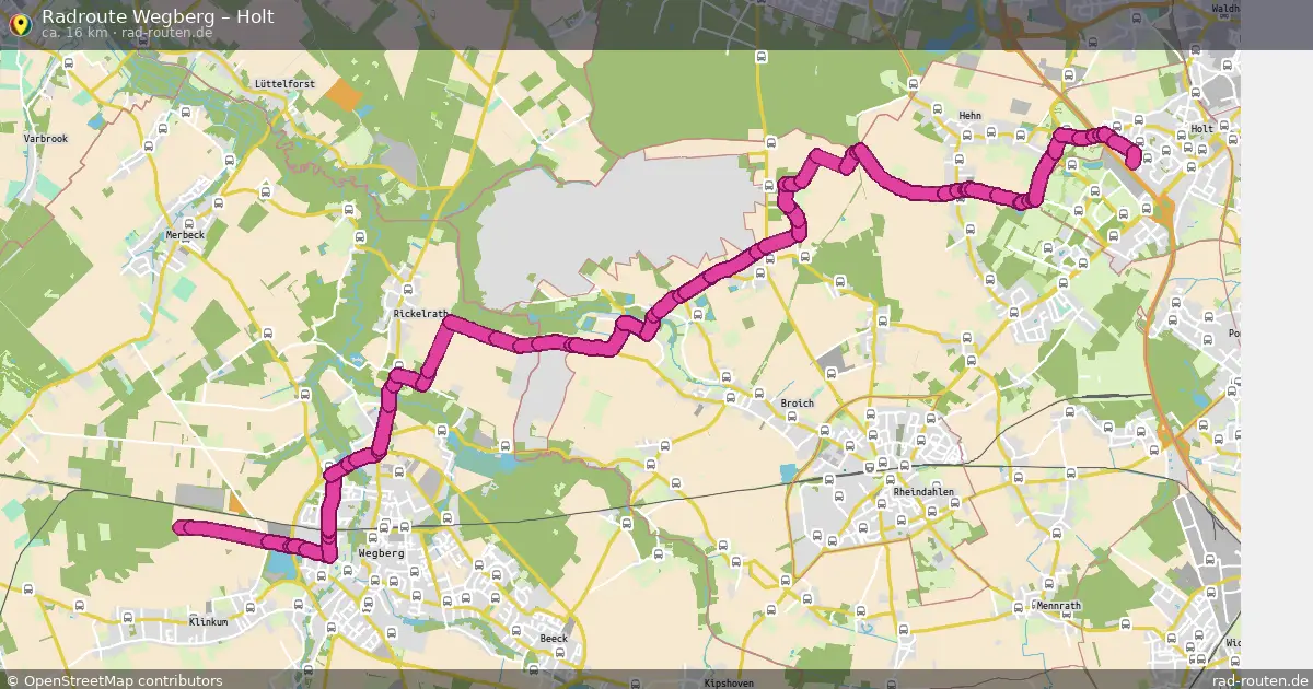 Radtour Wegberg – Holt