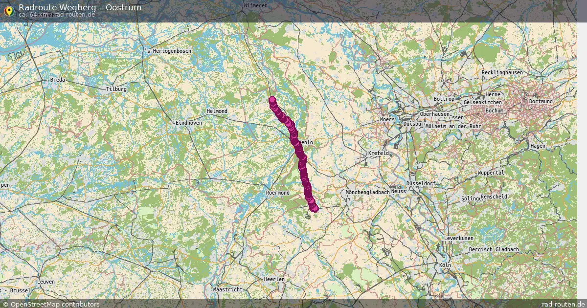Radtour Wegberg – Oostrum