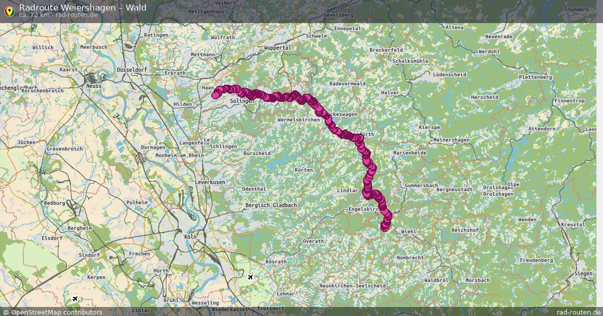 Radtour Weiershagen – Wald