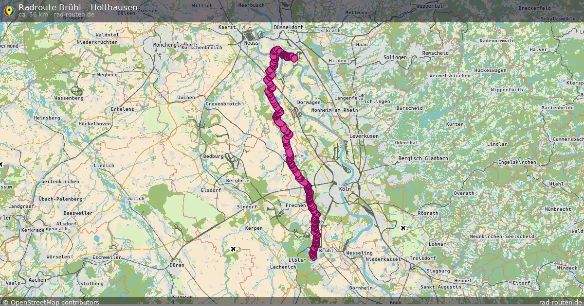 Radtour Brühl – Holthausen
