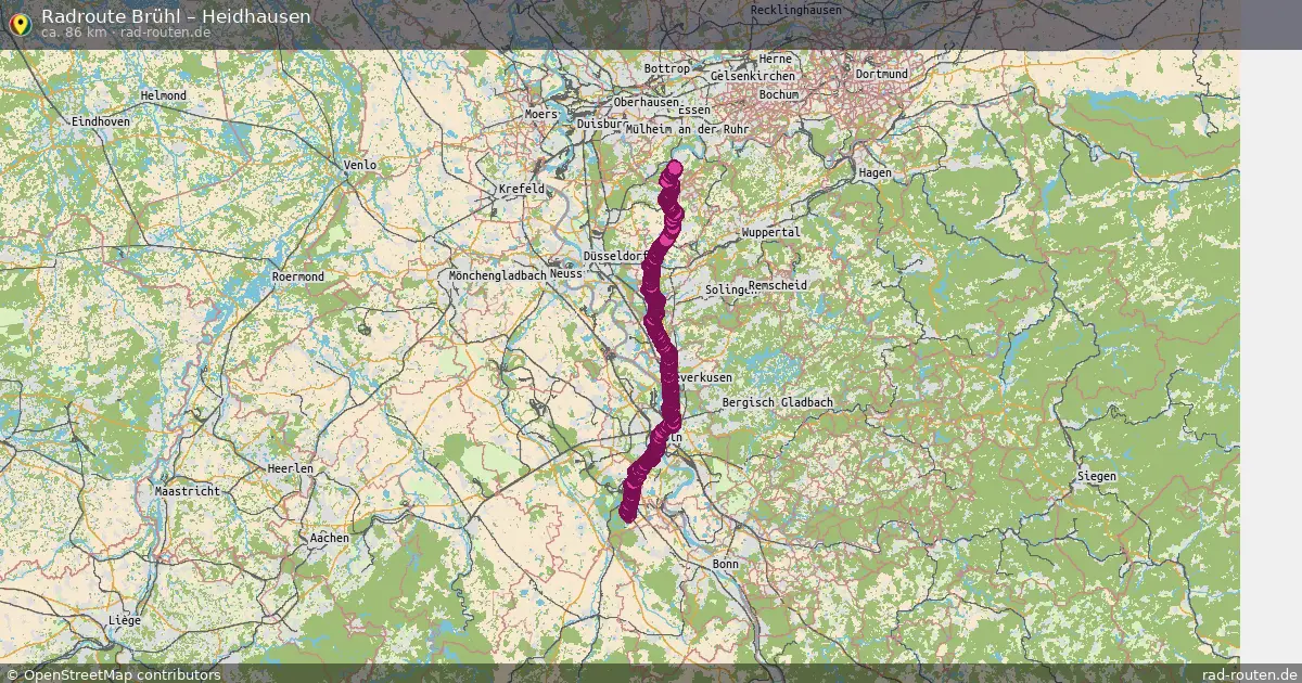 Radtour Brühl – Heidhausen