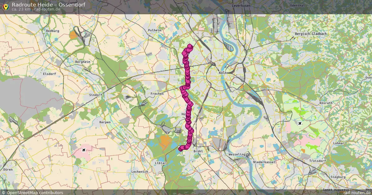 Radtour Heide – Ossendorf