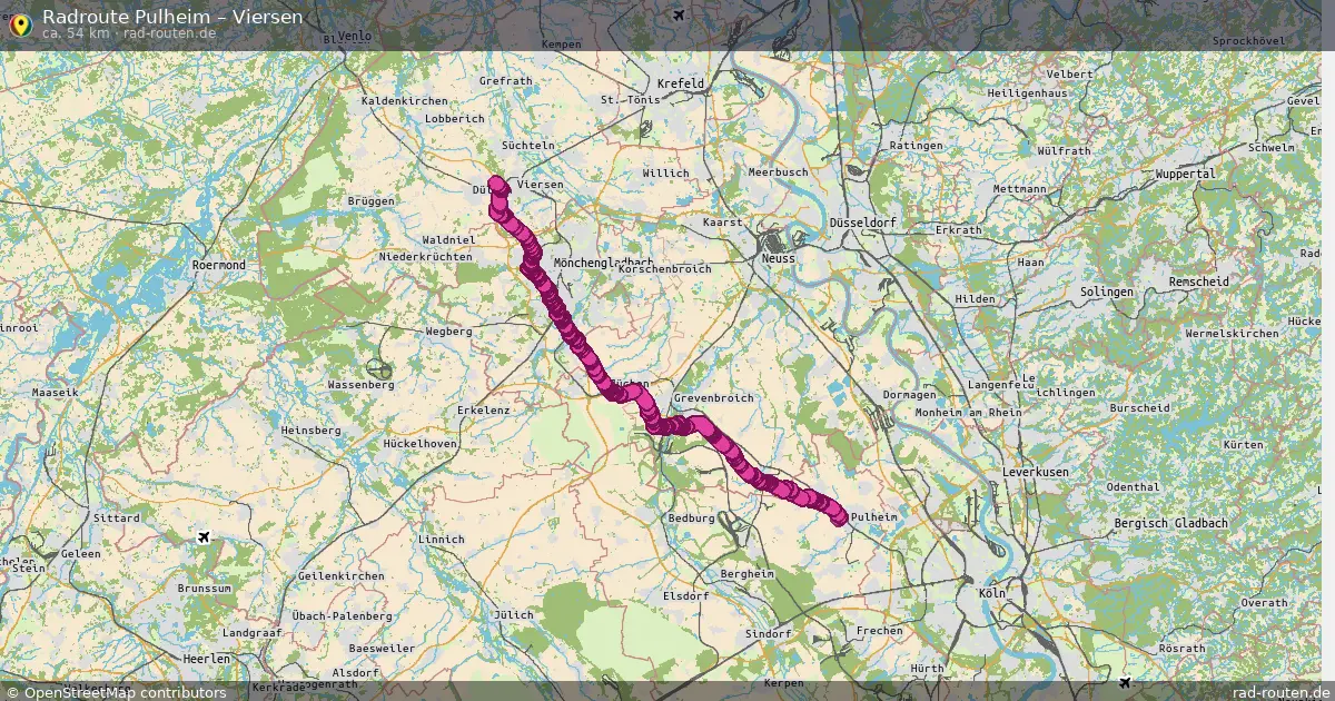 Radtour Pulheim – Viersen
