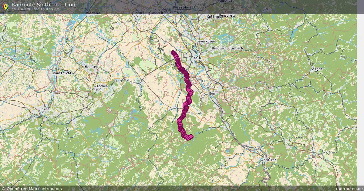 Radtour Sinthern – Lind