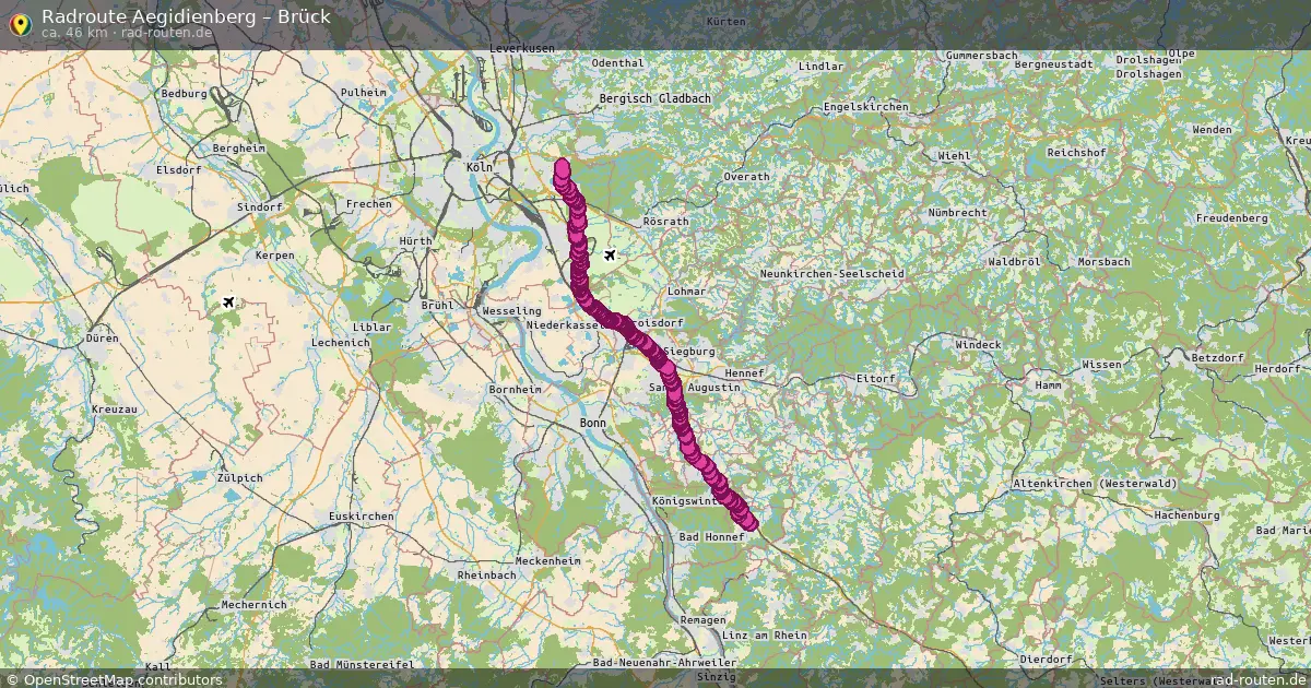 Radtour Aegidienberg – Brück