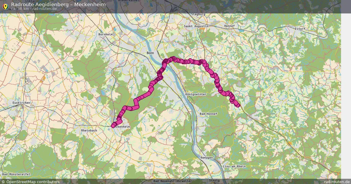 Radtour Aegidienberg – Meckenheim
