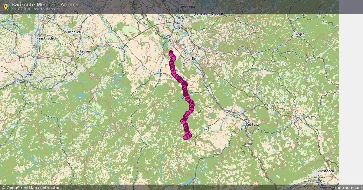 Radtour Merten – Arbach