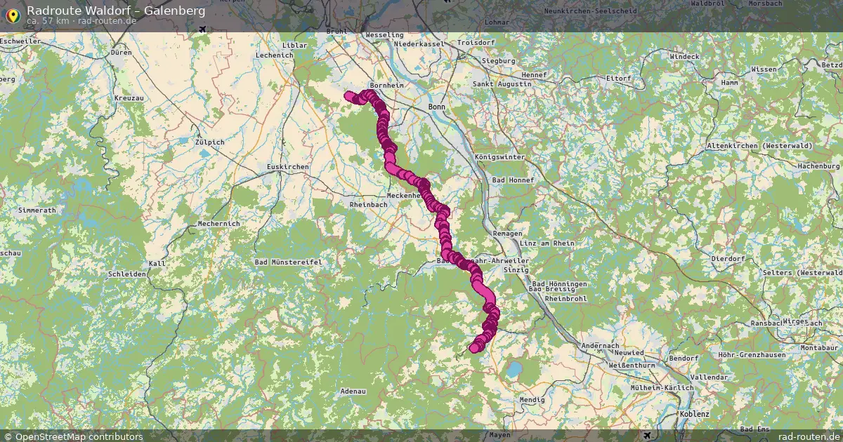 Radtour Waldorf – Galenberg