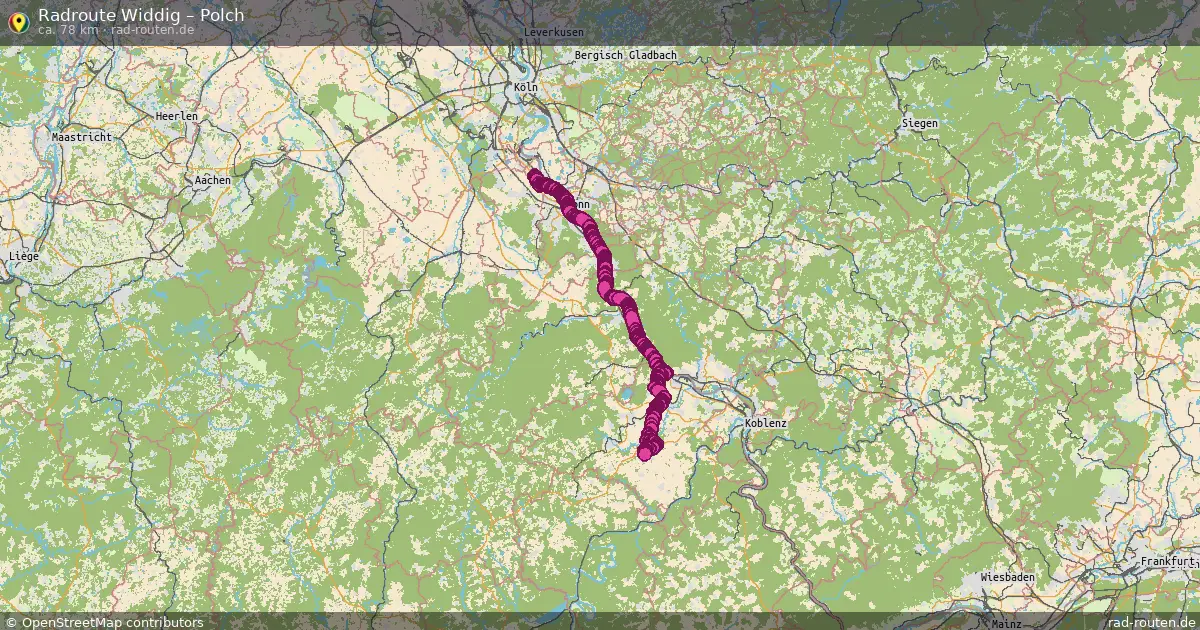 Radtour Widdig – Polch