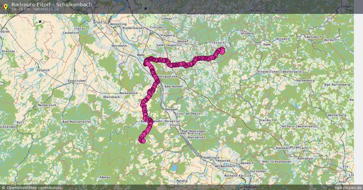 Radtour Eitorf – Schalkenbach