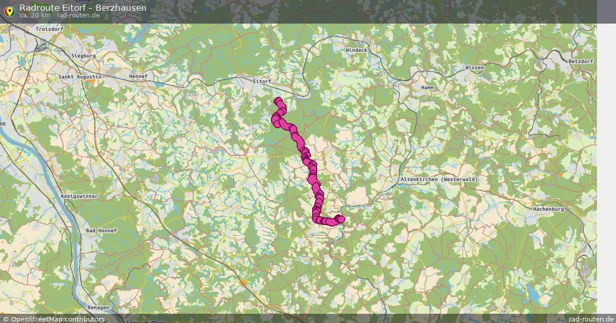 Radtour Eitorf – Berzhausen
