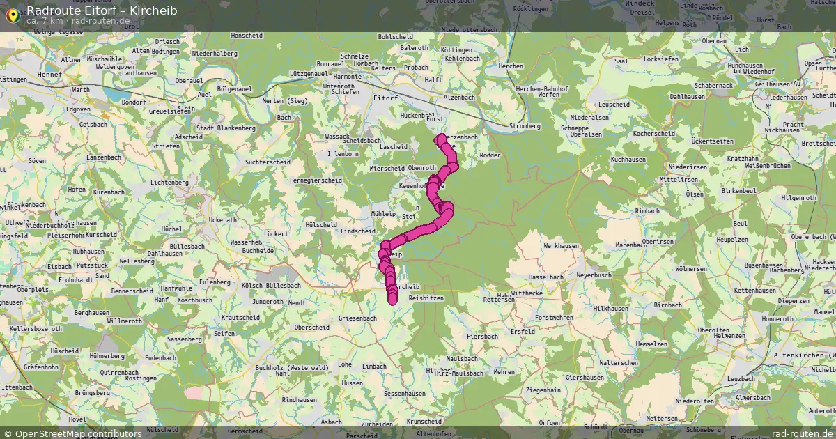 Radtour Eitorf – Kircheib