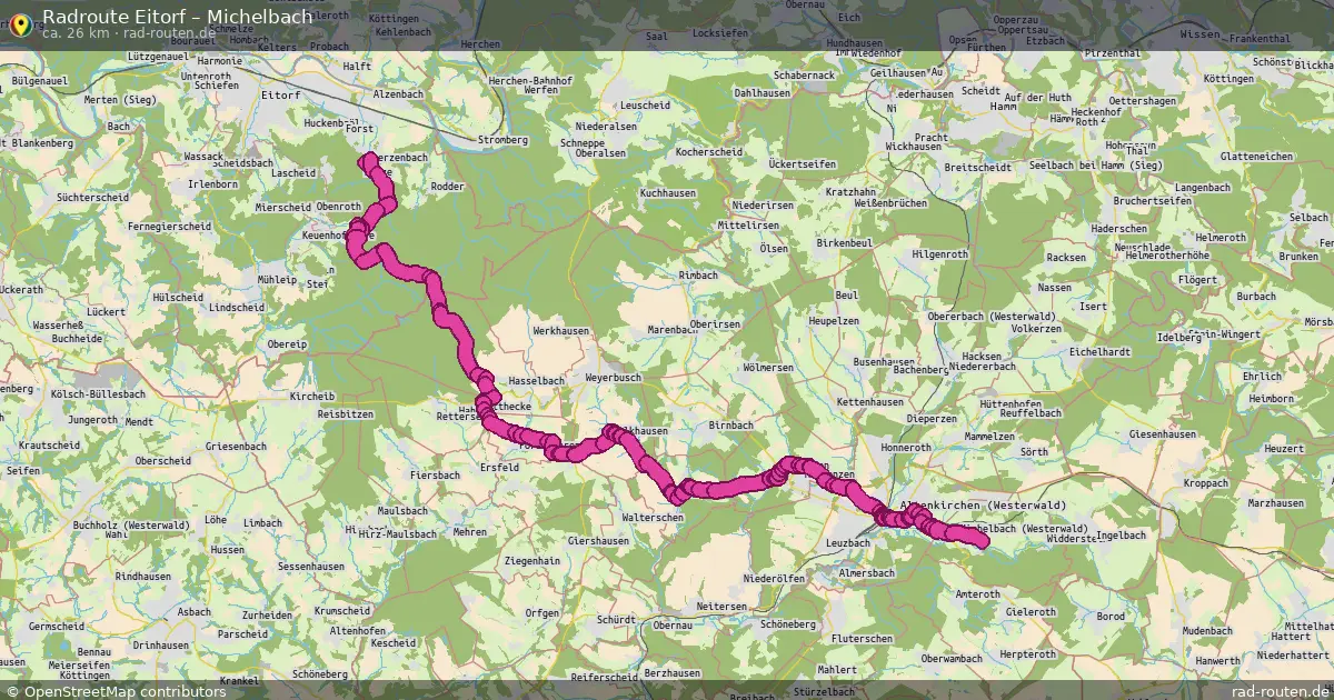 Radtour Eitorf – Michelbach