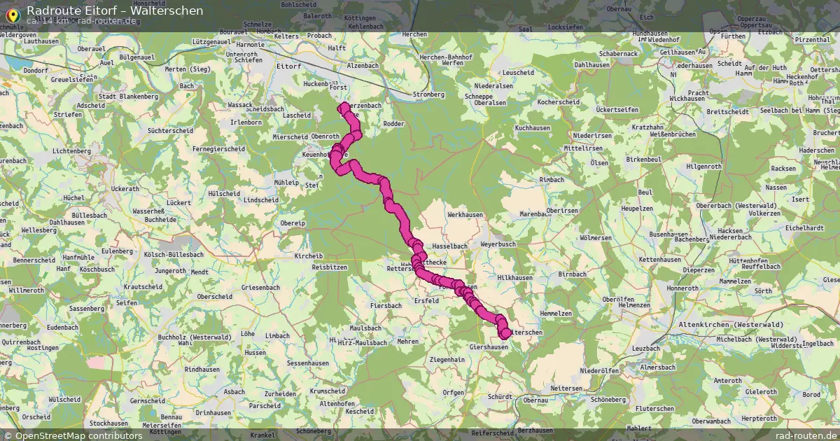 Radtour Eitorf – Walterschen