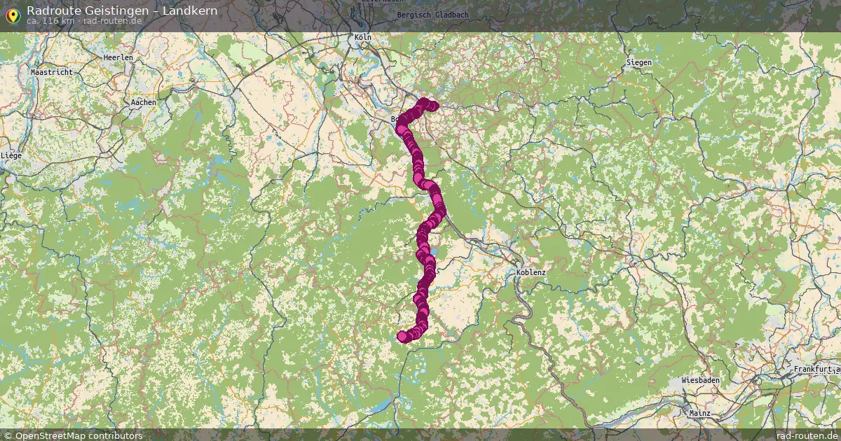 Radtour Geistingen – Landkern