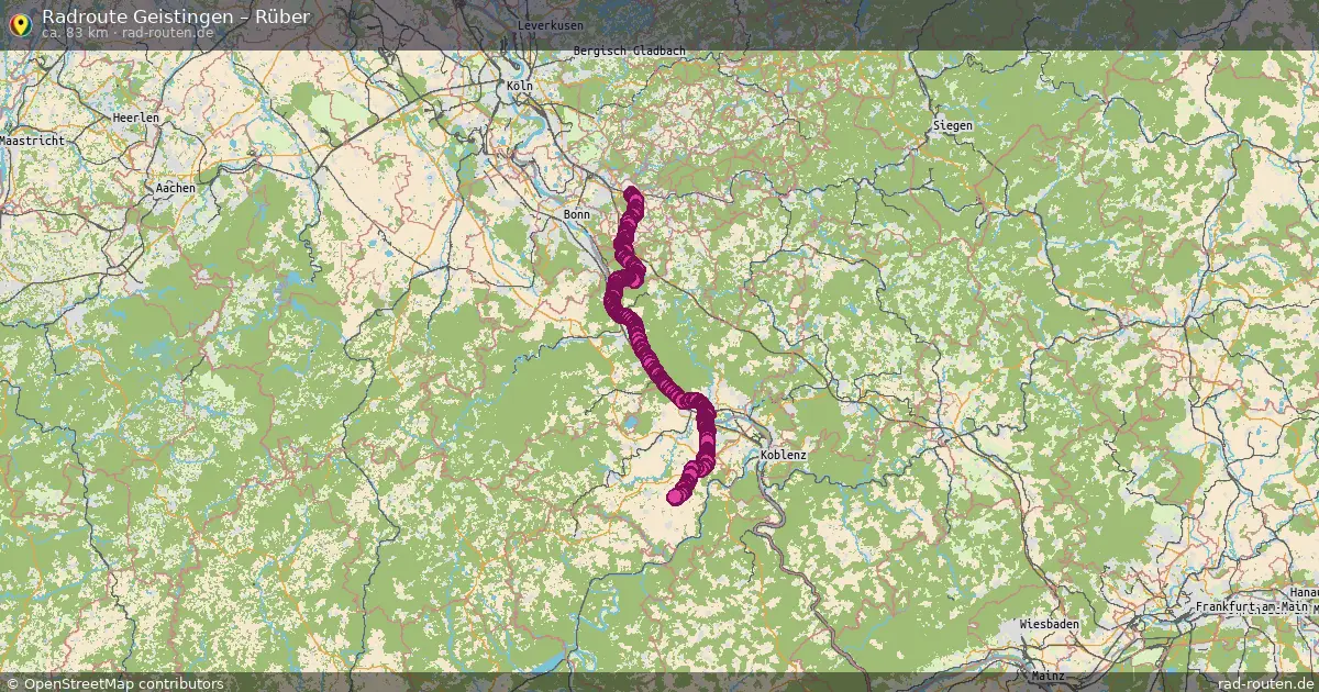Radtour Geistingen – Rüber