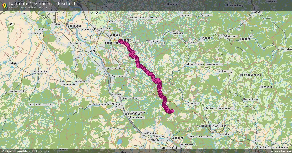 Radtour Geistingen – Rüscheid
