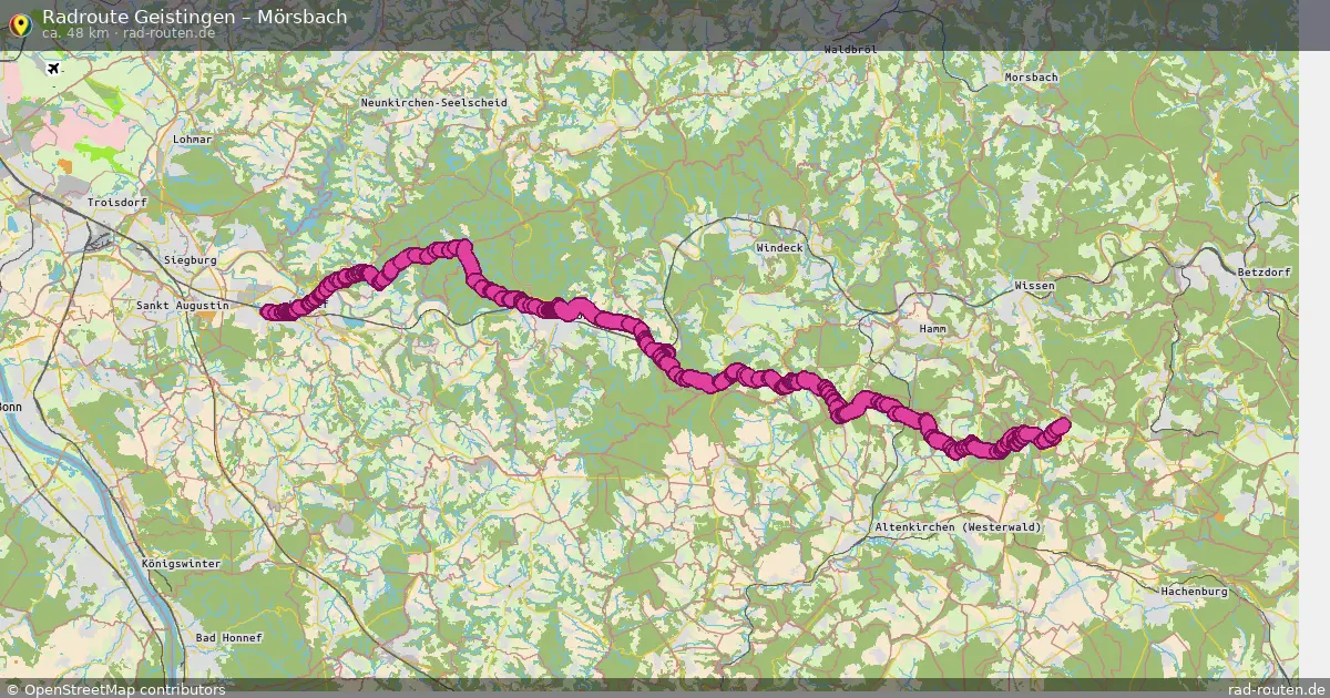 Radtour Geistingen – Mörsbach
